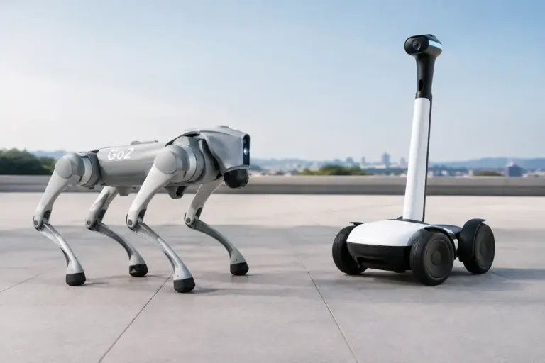 Unitree Go2 vs cane robot, confronto reale