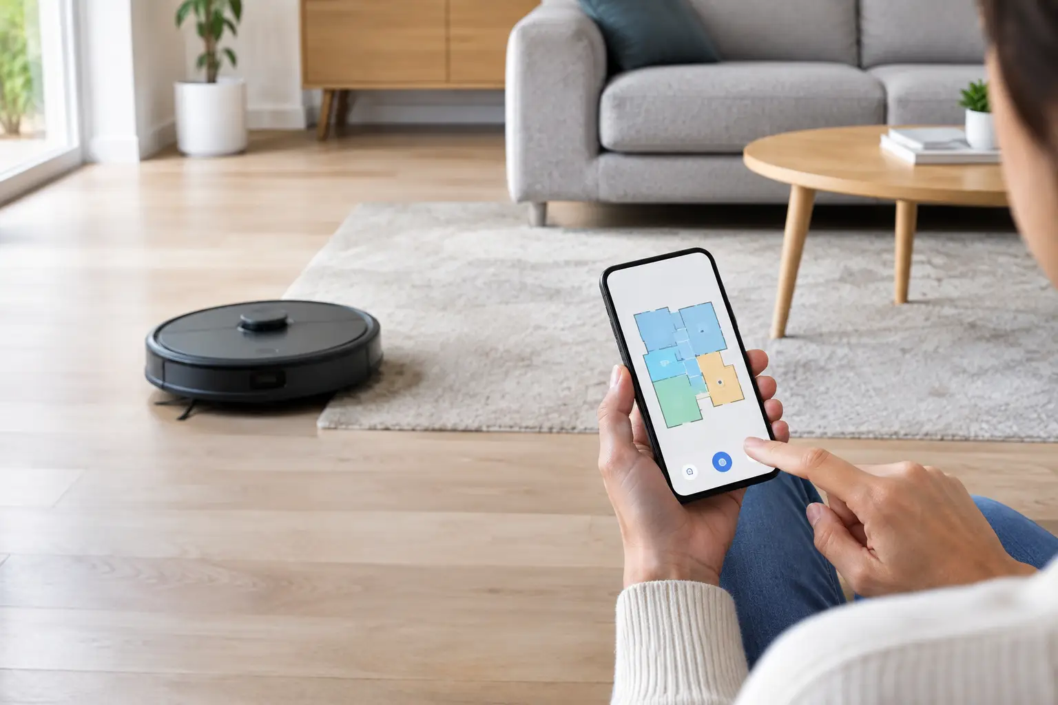 Configurare mappe robot: guida per una casa reale
